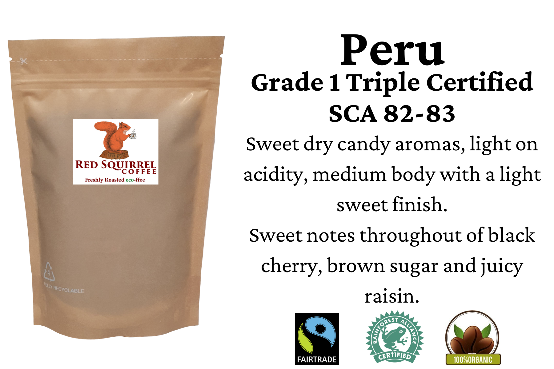 Peru Grade 1 Triple Certified